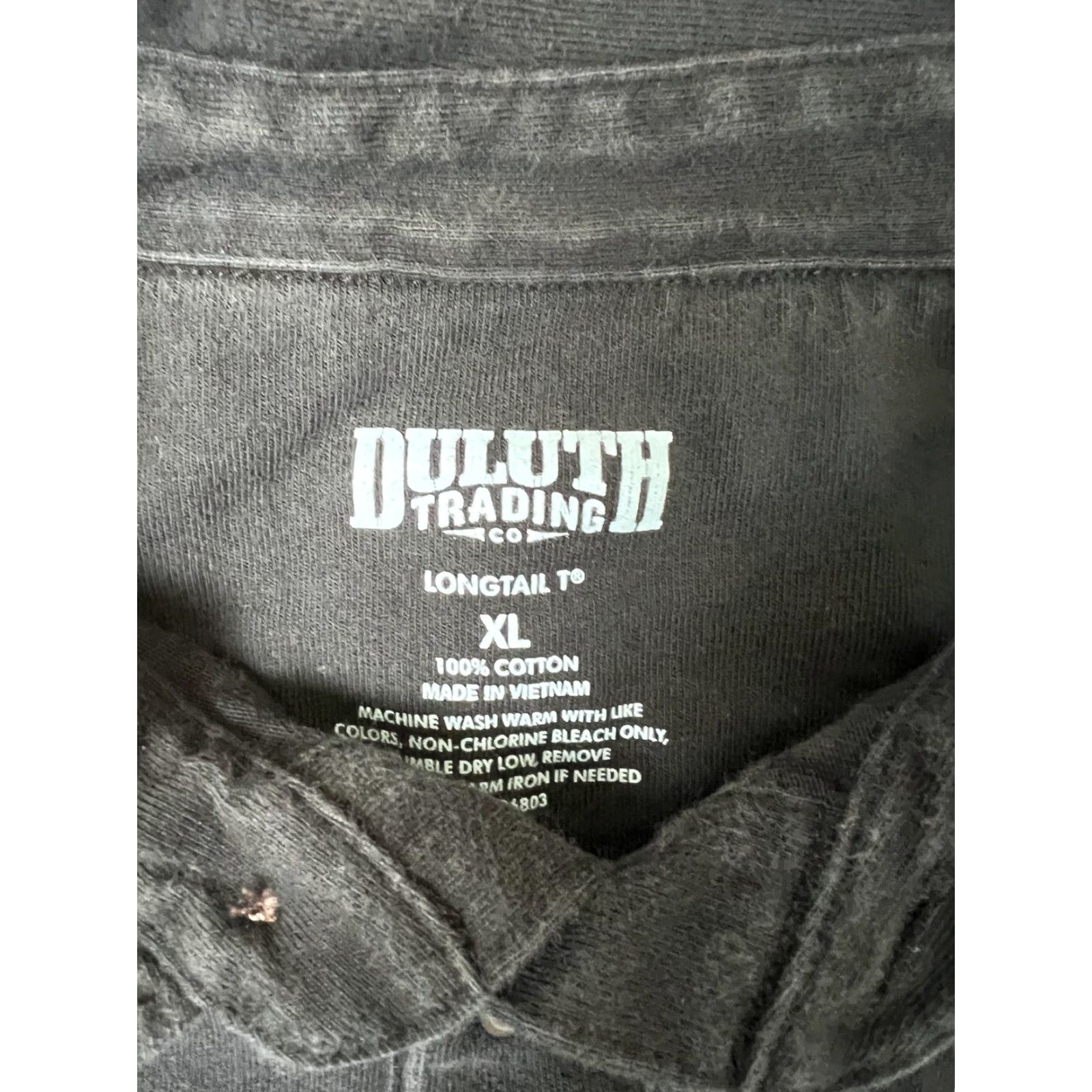 Duluth Trading Company Duluth Trading Co Longtail T Polo Shirt Mens XL Black Long Sleeve Pocket Work Shirt Size US XL / EU 56 / 4 - 4 Thumbnail