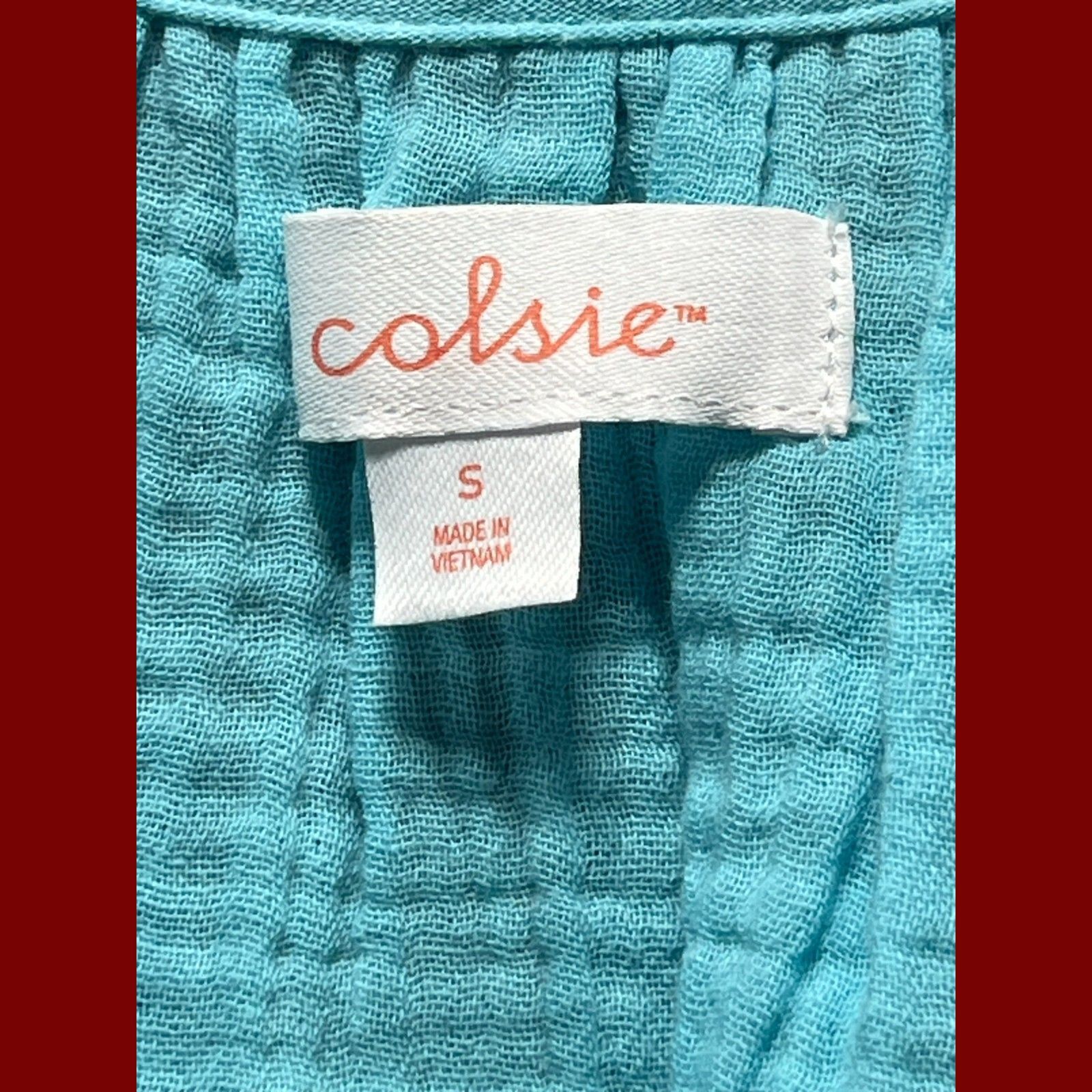 Other Colsie - Women's Tiny Tank Top - Light Blue - Small Size S / US 4 / IT 40 - 9 Thumbnail