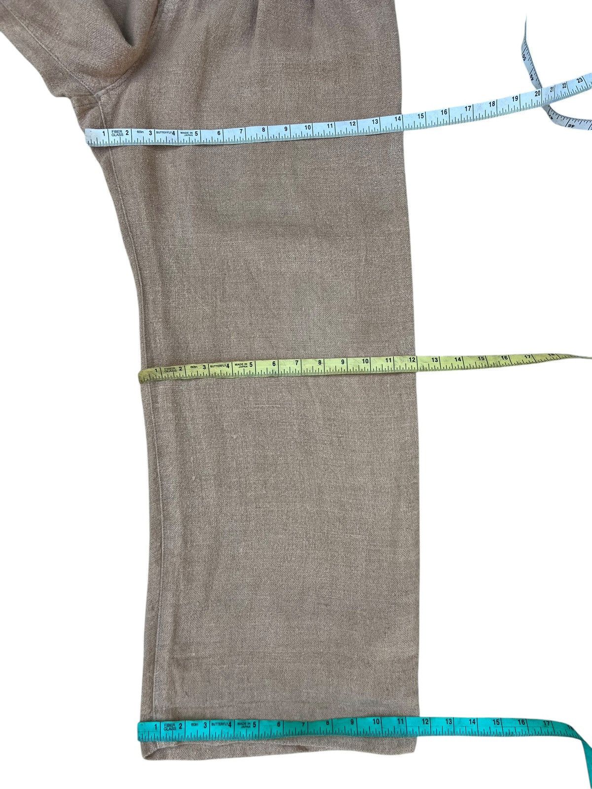 Issey Miyake Issey Miyake Sunaokuwahara Wide Loose Linen Trouser Pant Size US 30 / EU 46 - 5 Thumbnail