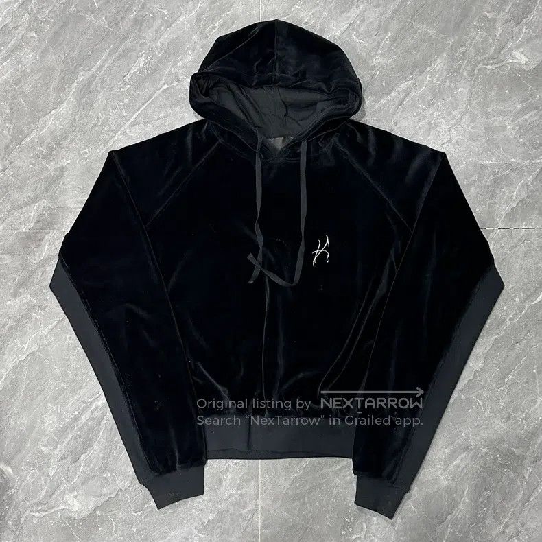 Haider Ackermann Haider Ackermann Embroidered Velvet Sweatshirt Size US XL / EU 56 / 4 - 2 Thumbnail