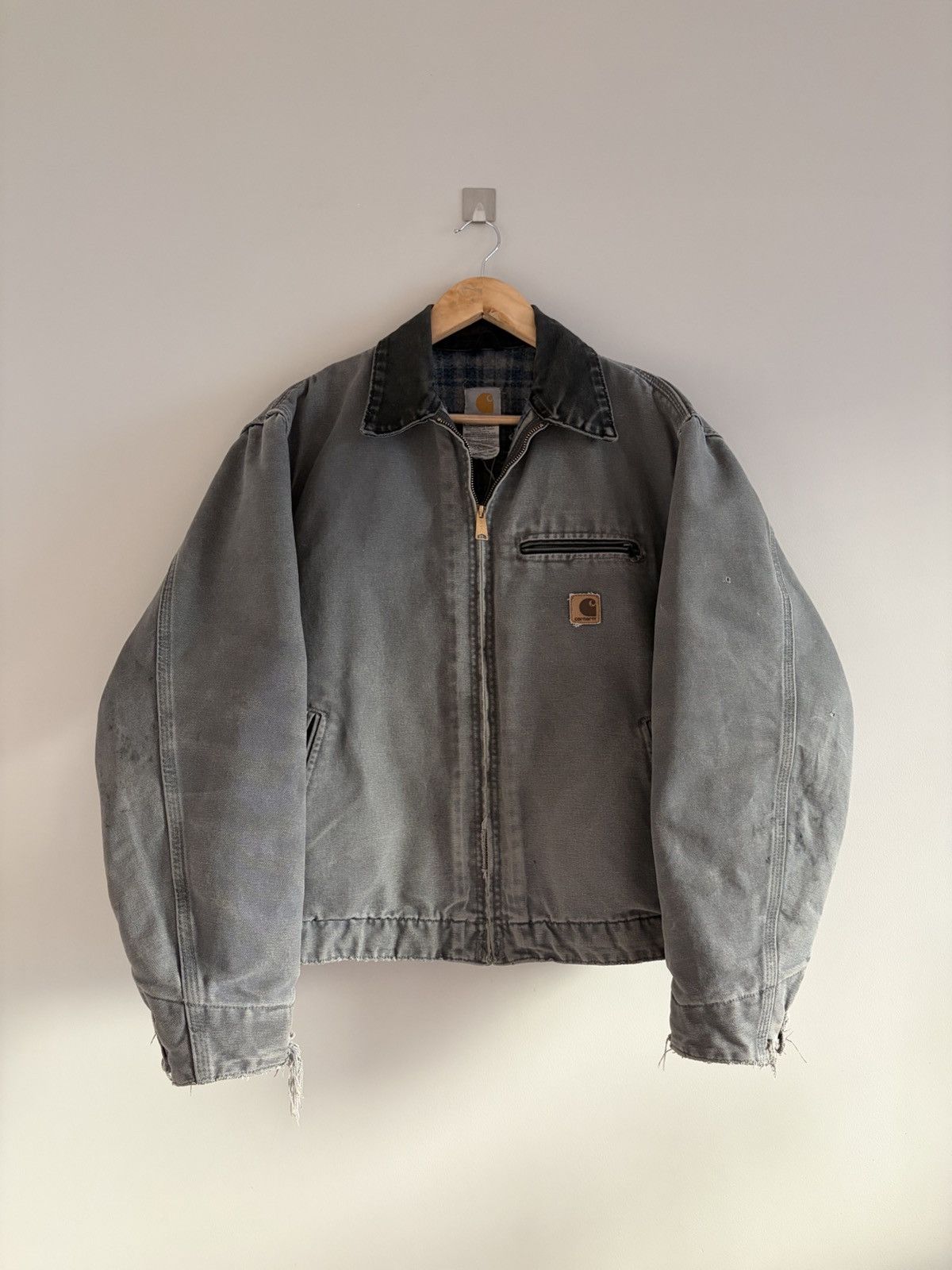 Carhartt Vintage Boxy Distressed faded Carhartt J97 Detroit Jacket Size US M / EU 48-50 / 2 - 1 Thumbnail