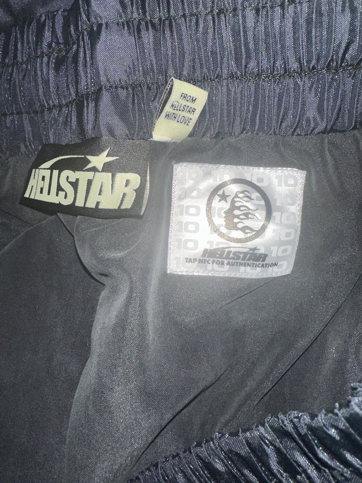 Hellstar Waxed Nylon Pants Size 3XL