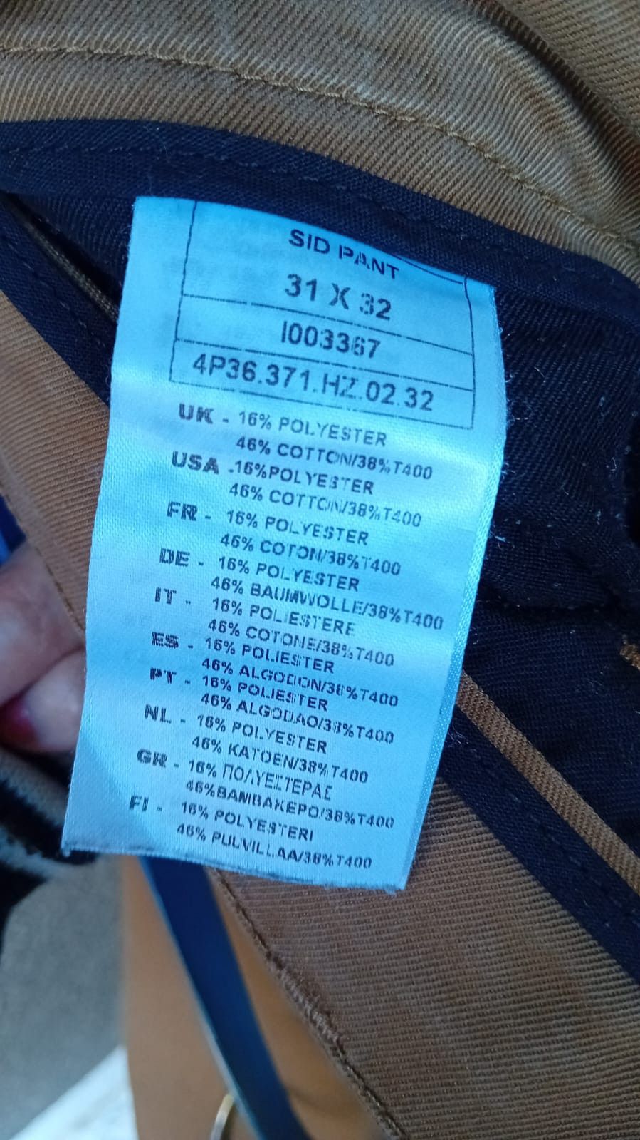 Carhartt Carhartt Sid Pant Fit trousers Chinos sz 31x32 Size US 31 - 4 Thumbnail