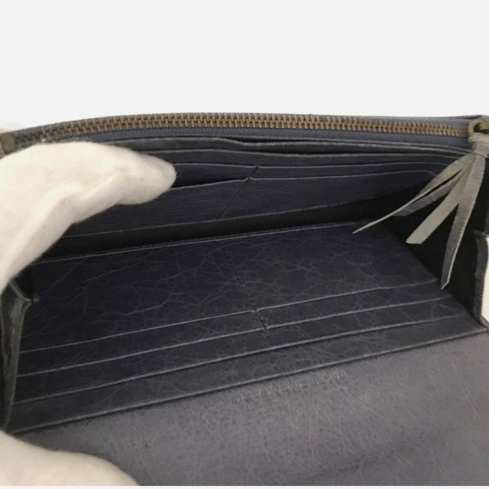 Balenciaga BALENCIAGA Classic Continental Leather Long Bifold Wallet E Size ONE SIZE - 6 Thumbnail