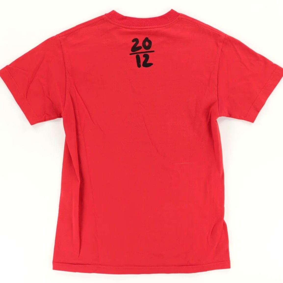 Vintage Murina Bruce Springsteen Wreckingball 2012 Solid T-Shirt Red Men's S Size US S / EU 44-46 / 1 - 4 Thumbnail