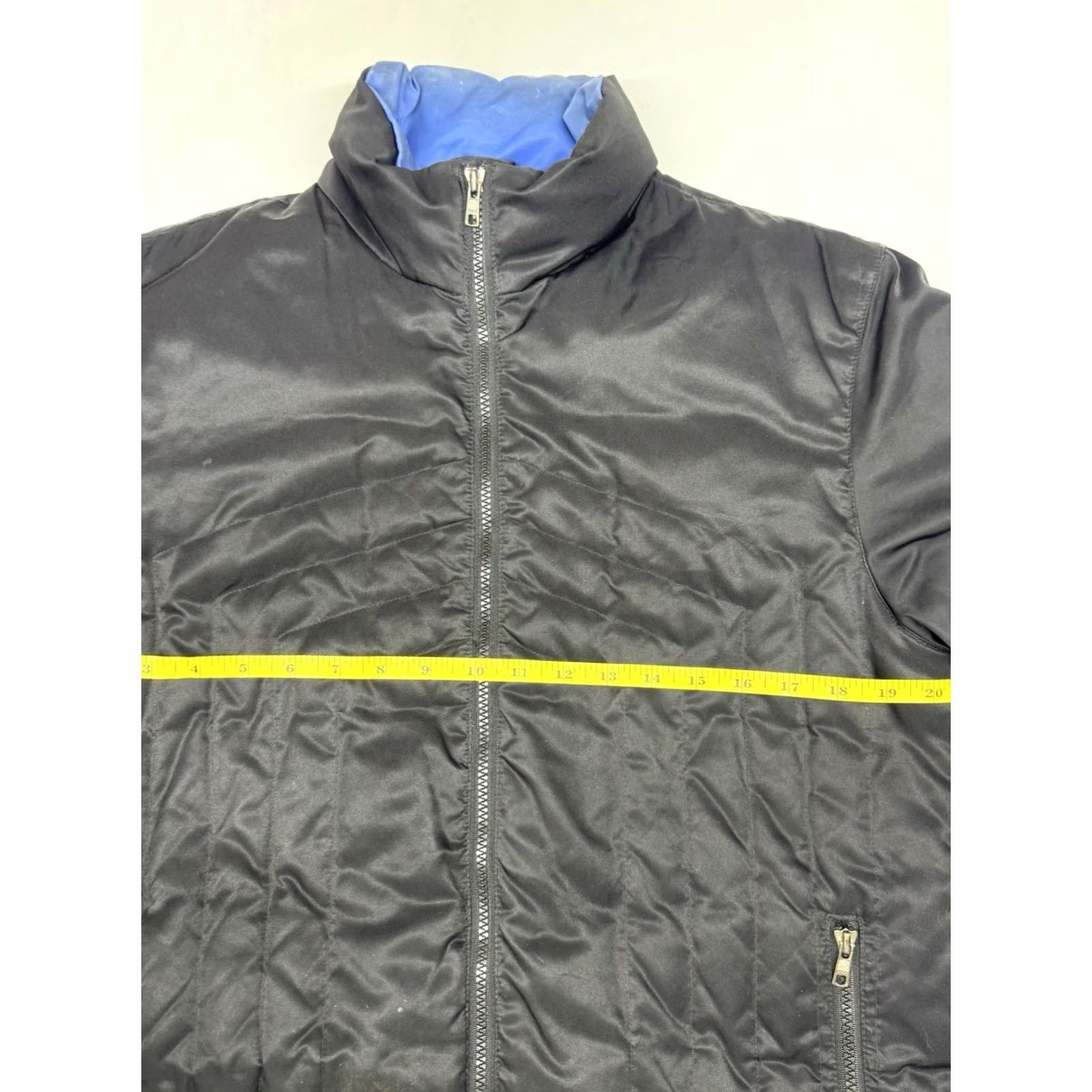Eddie Bauer Eddie Bauer Bomber Jacket Mens Small Black Goose Down Quilted Full Zip Coat Regular Fit Nylon Lining Down Insulation 90s Theme Size US S / EU 44-46 / 1 - 3 Thumbnail