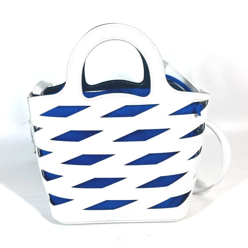 Balenciaga Balenciaga 630708 With Pouch Patterned All Over Full Logo Briefcase 2 Way Bag Shoulder Diagonal Hanging (E.G. Of A Rocket) Handbag Patent Leather Women White Size ONE SIZE - 1 Thumbnail