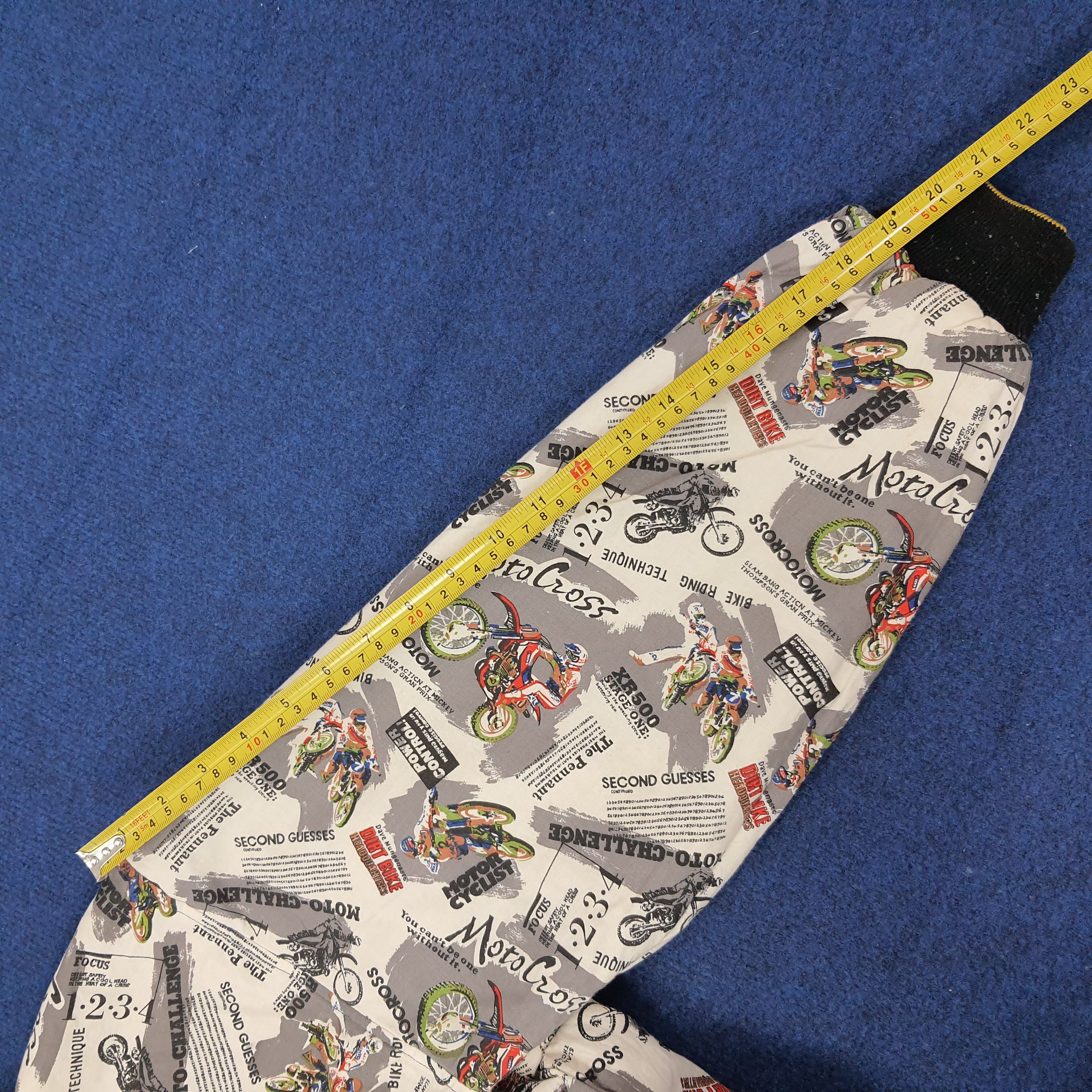 Japanese Brand Vintage Motor Cross Reversible Custom Honda Sports C247N6 Size US M / EU 48-50 / 2 - 11 Thumbnail