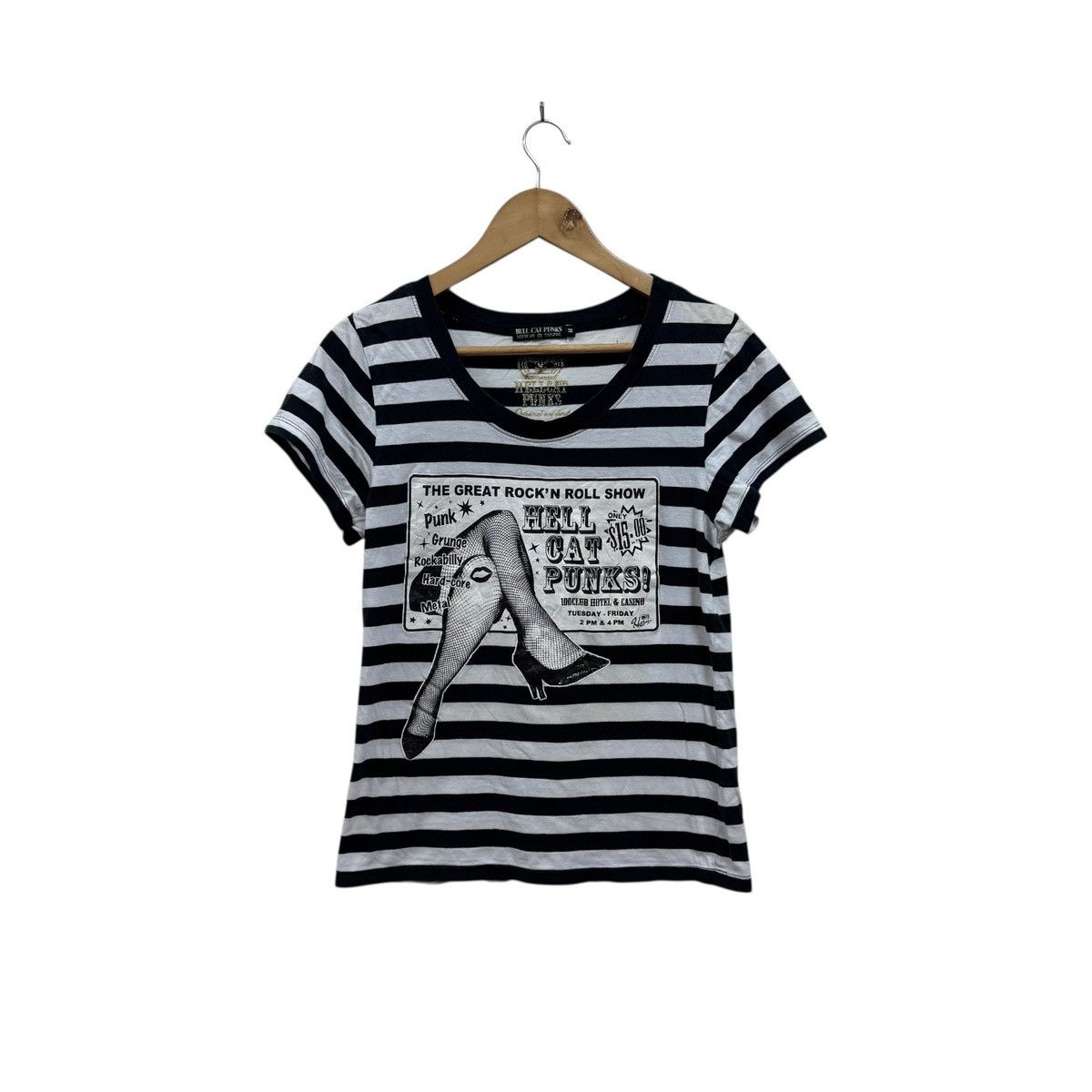 Seditionaries Hellcat Punks Tshirt Punk Grunge Rockabilly Size M / US 6-8 / IT 42-44 - 1 Thumbnail