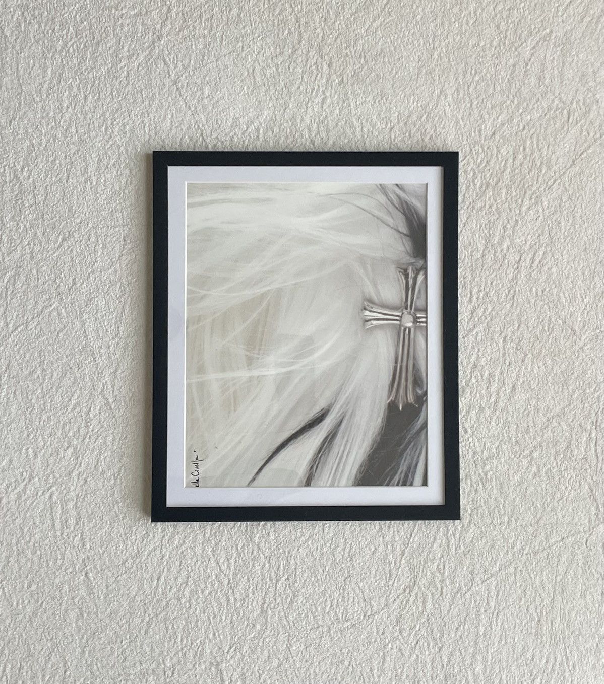 Chrome Hearts Chrome Hearts silver cross 9x11 Framed poster Size ONE SIZE - 1 Thumbnail