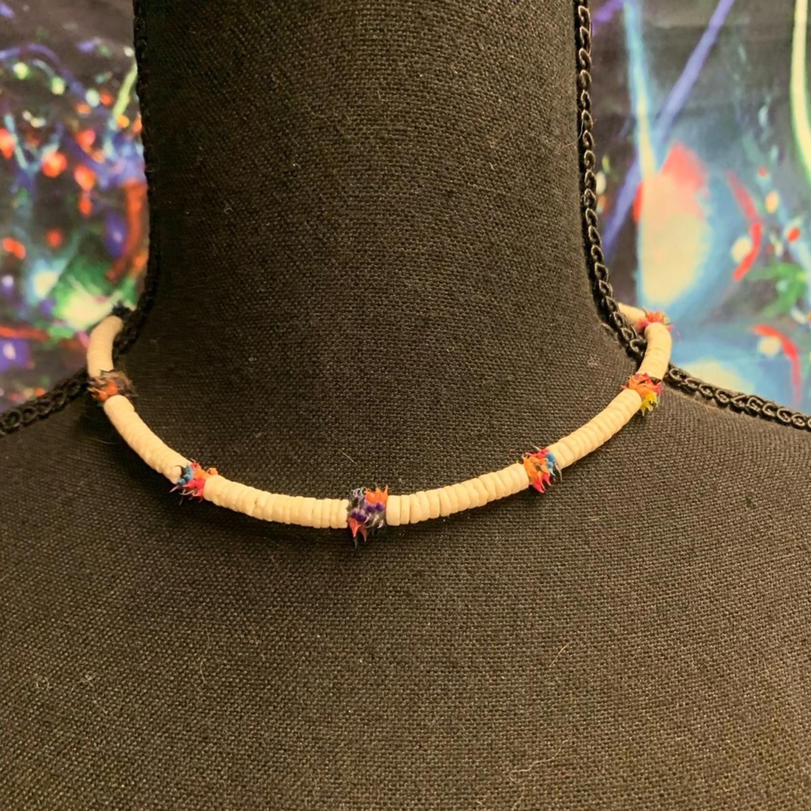 Designer Hawaiian style choker Y2K Size ONE SIZE - 1 Thumbnail