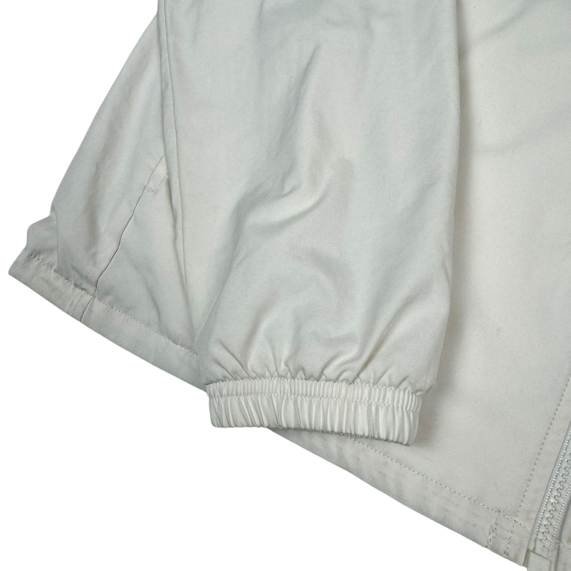 Nike × Vintage Vintage Nike Men's White Swoosh Full Zip Track Jacket Large Size US L / EU 52-54 / 3 - 6 Thumbnail