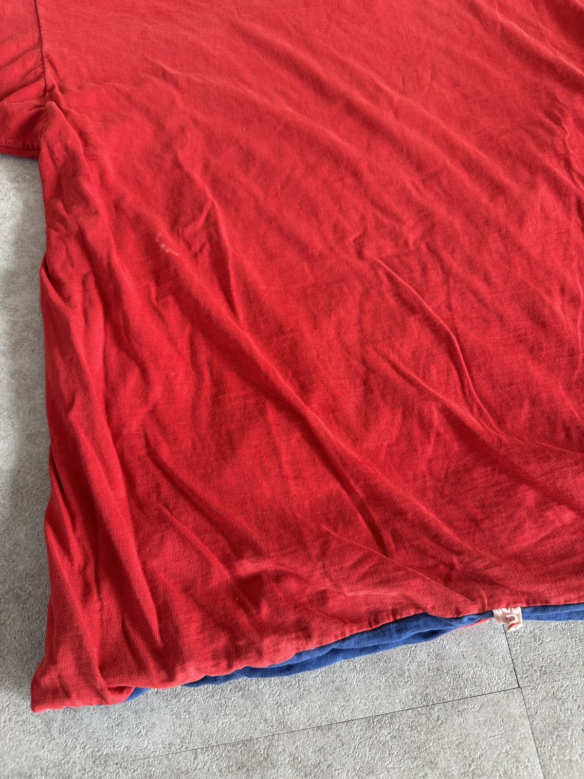 Vintage *RARE* VINTAGE 60s SOUTHERN ATHLETIC DOUBLE LAYER BLANK TEE Size US XL / EU 56 / 4 - 11 Thumbnail