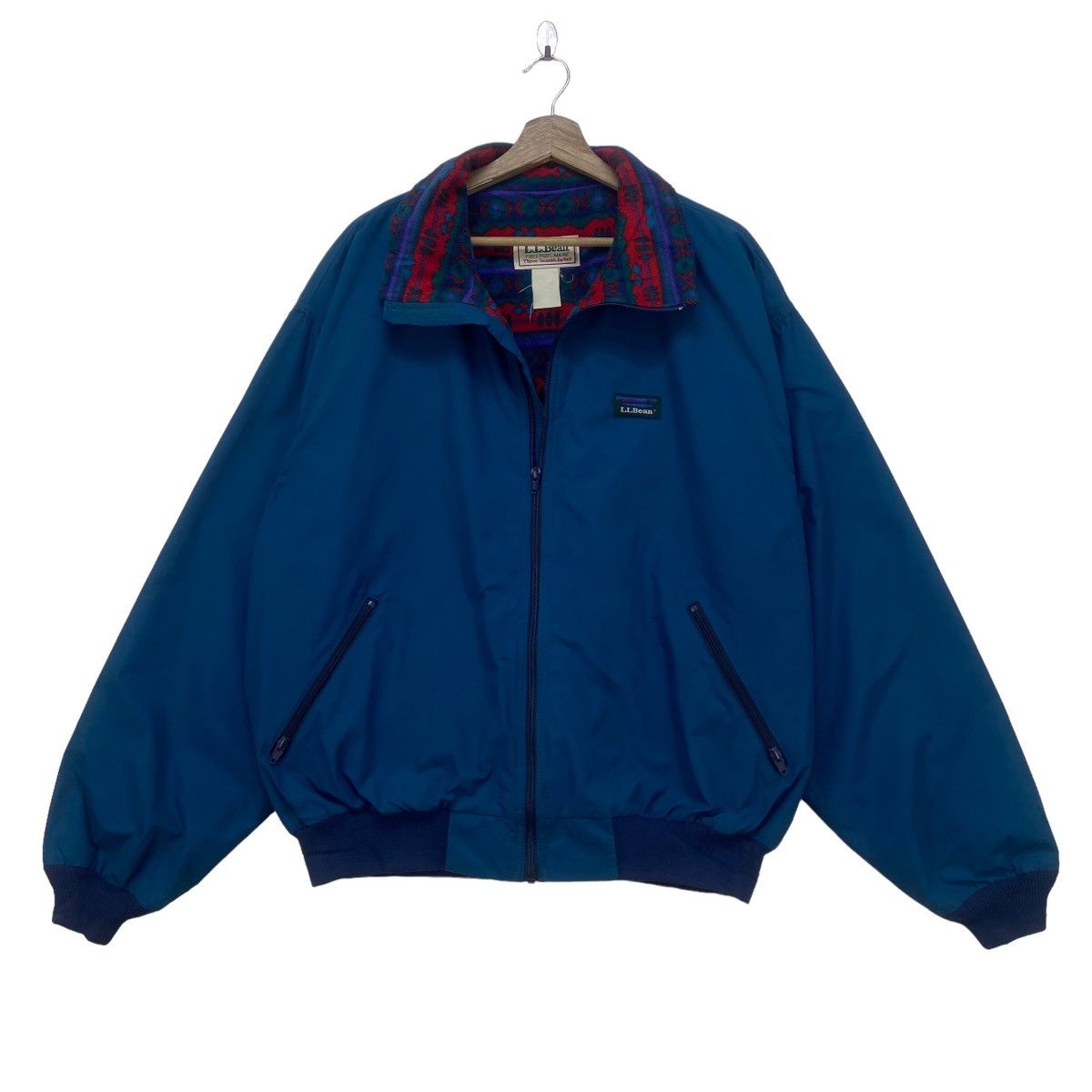 L.L. Bean × Vintage Vintage L.L. Bean Native Bomber Style Three-Season Jacket Size US L / EU 52-54 / 3 - 2 Thumbnail