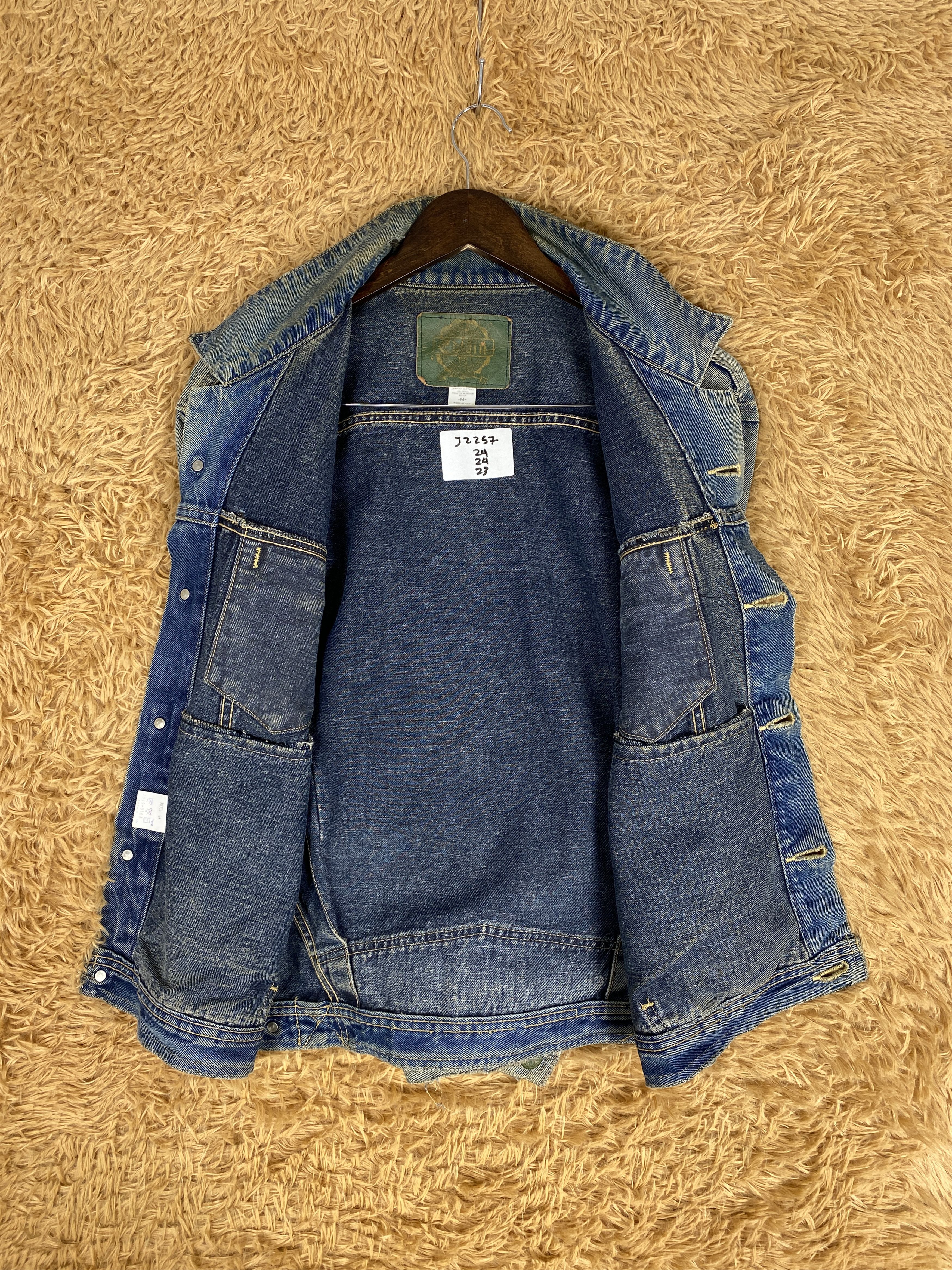 Edwin Vintage Edwin Faded Denim Jeans Jacket J2257 Size US M / EU 48-50 / 2 - 8 Thumbnail