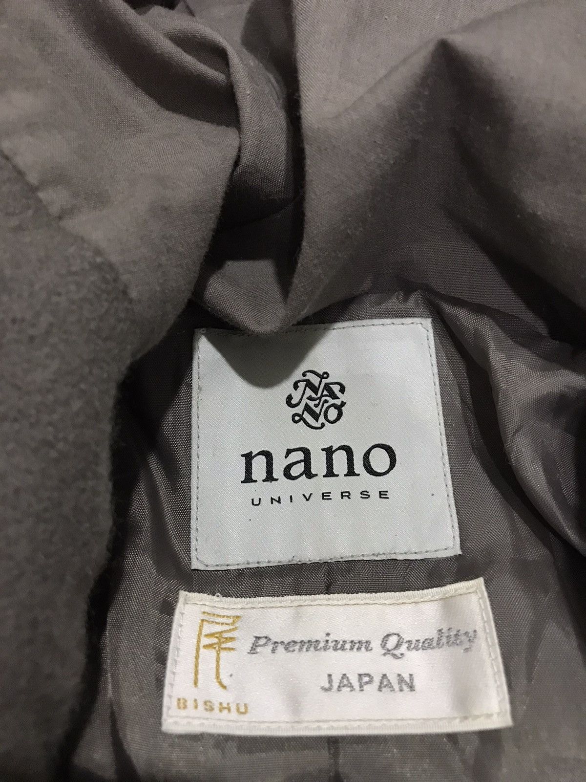 Japanese Brand × NANO universe Nano Universe Long Wool Jacket Size US M / EU 48-50 / 2 - 5 Thumbnail