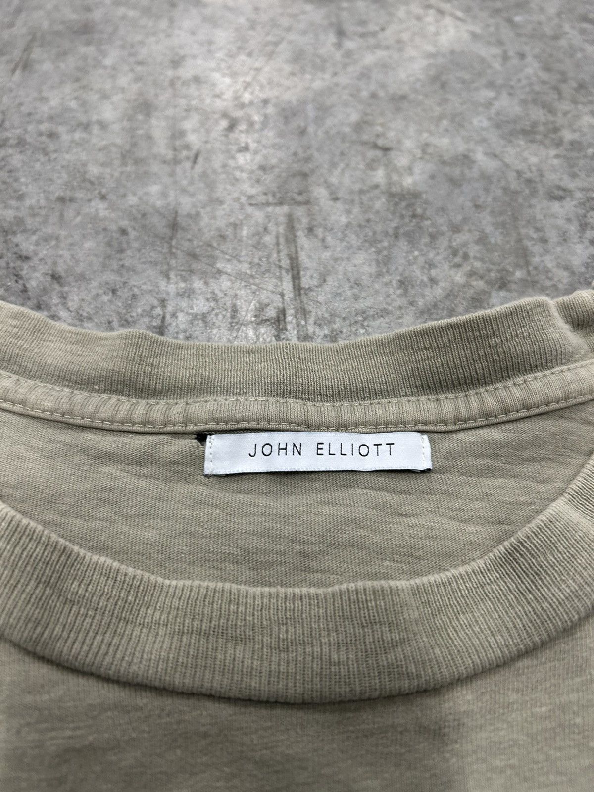 John Elliott John Elliott green single stitch t shirt Size US L / EU 52-54 / 3 - 2 Thumbnail