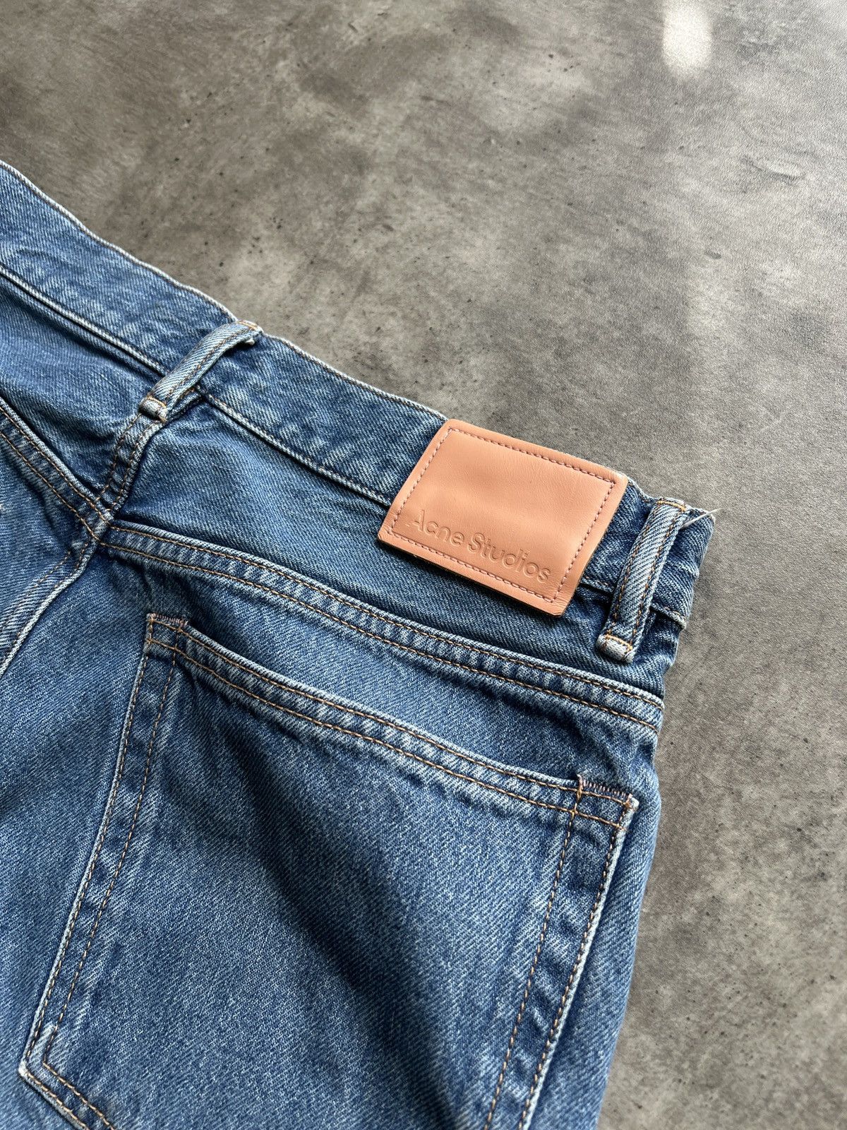 Acne Studios Acne Studios 2021 F Dark Blue Trash buggy jeans pants Size US 32 / EU 48 - 9 Thumbnail