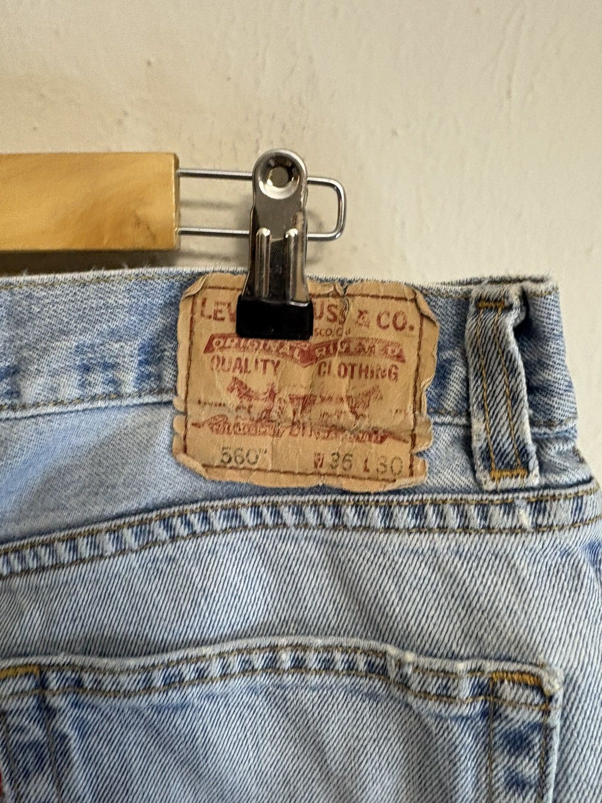 Levi's Levis 560 baggy size 36x30 Size US 36 / EU 52 - 2 Thumbnail