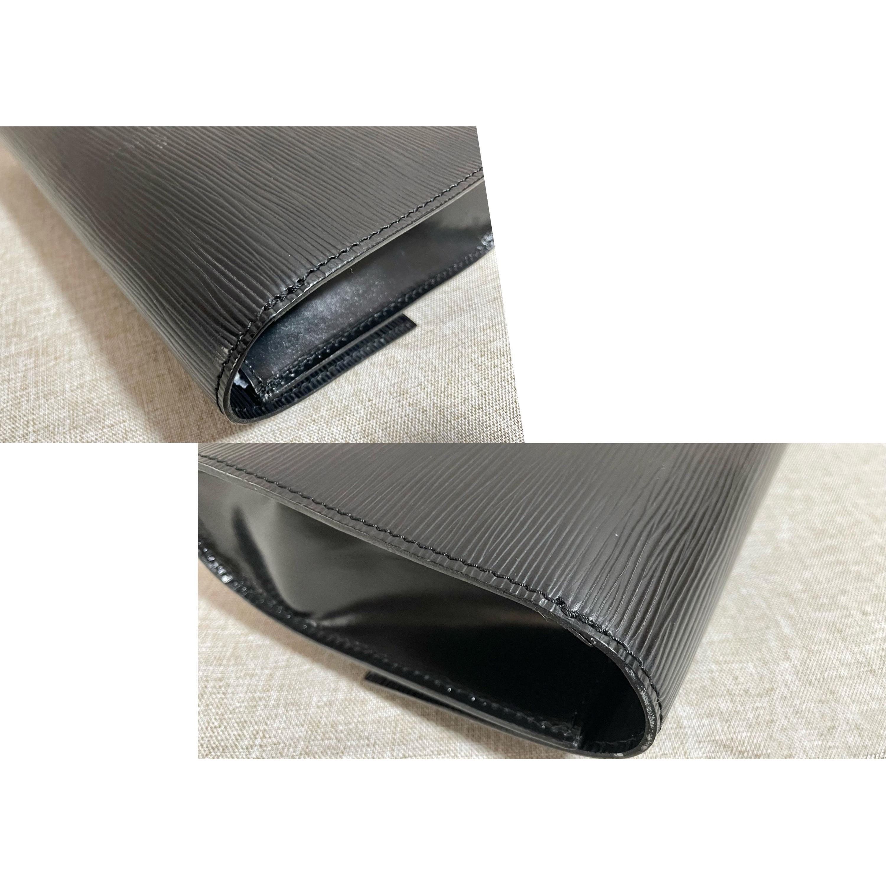 Louis Vuitton Vintage Louis Vuitton rare epi black clutch purse, unisex Size ONE SIZE - 5 Thumbnail