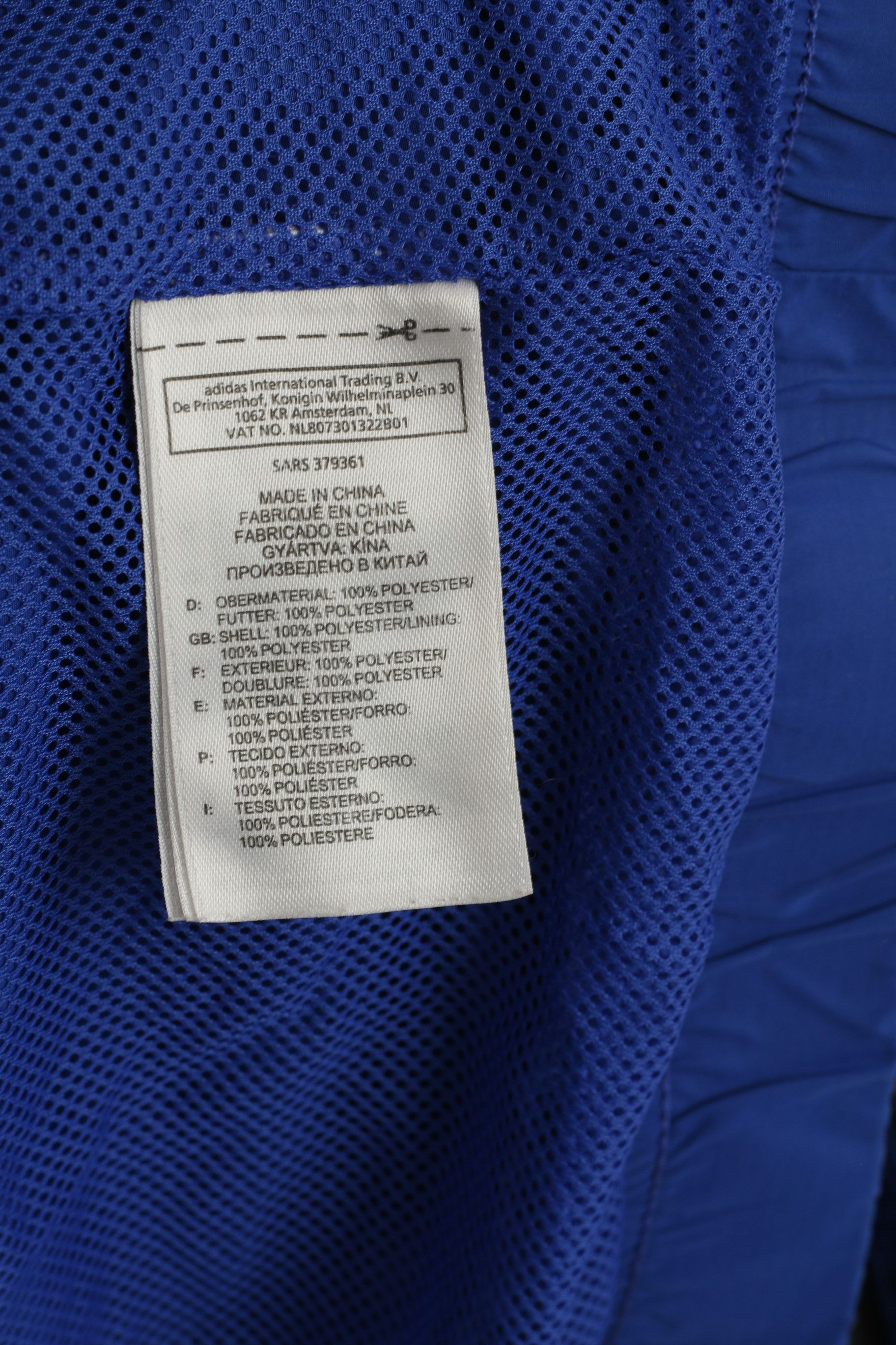 Adidas Adidas Men M Jacket Blue Sportswear 2008 Top 8395 Size US M / EU 48-50 / 2 - 6 Thumbnail