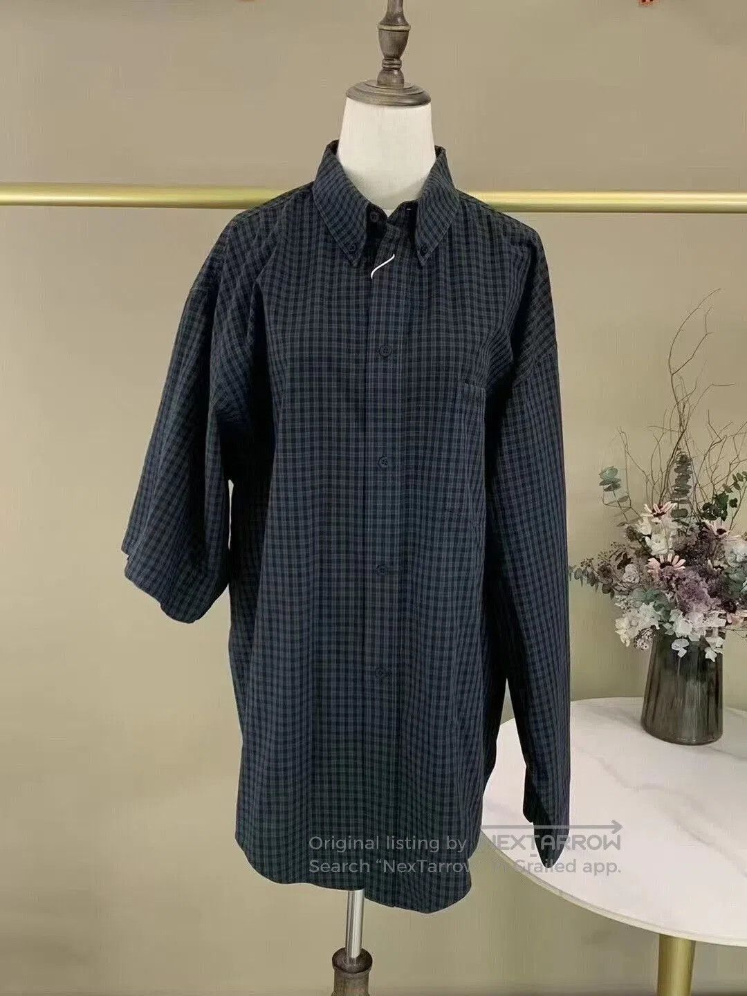Balenciaga irregular checkered shirt by balenciaga. Size US XS / EU 42 / 0 - 5 Thumbnail