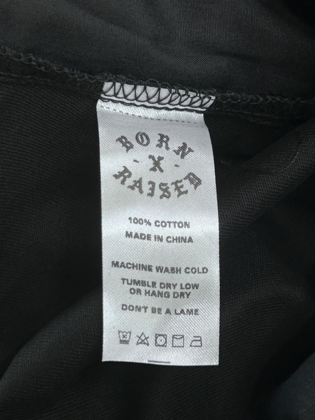 Born X Raised Born x Raised Embroidered Black Pants Size L Size US 32 / EU 48 - 6 Thumbnail
