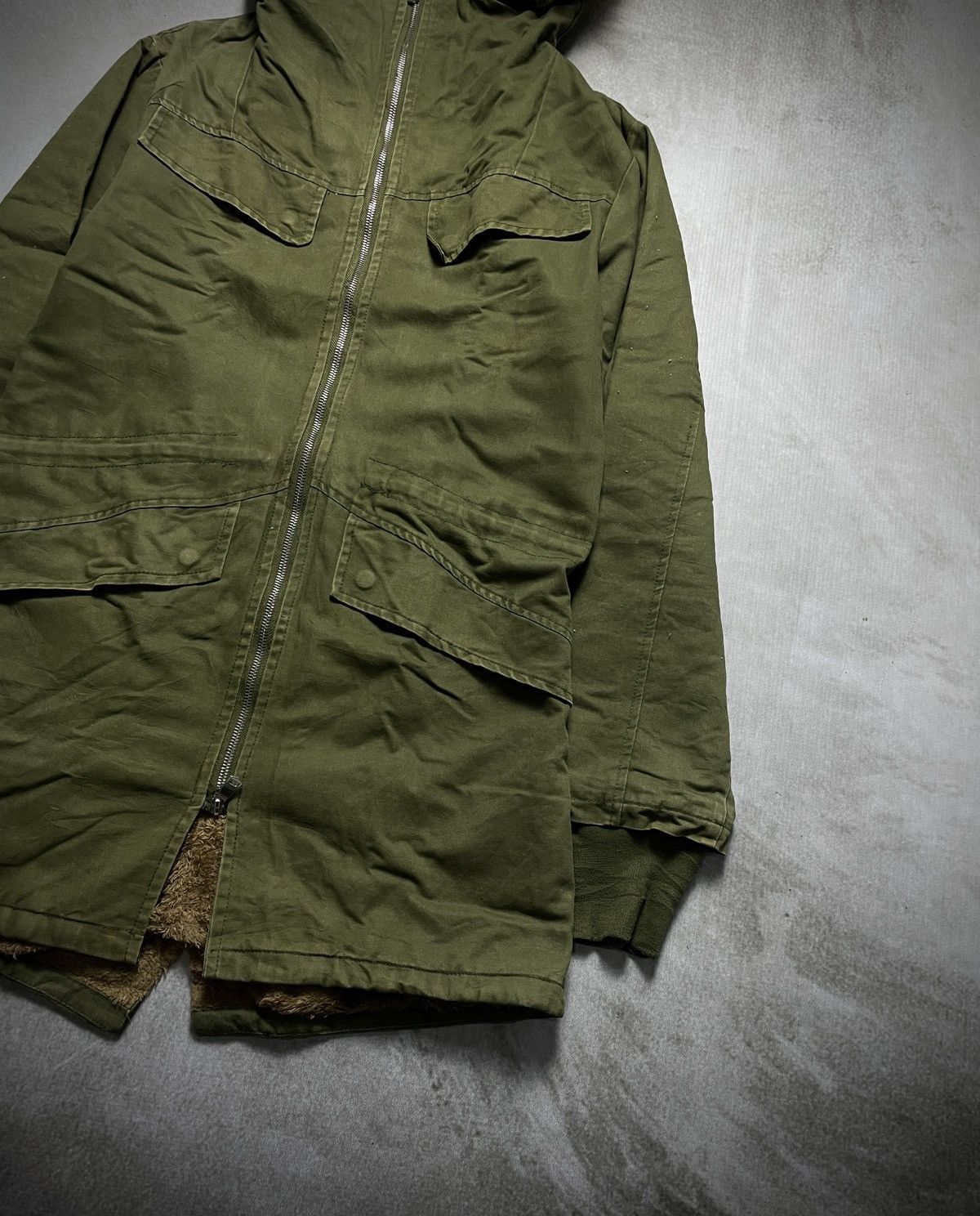 If Six Was Nine 2000’s SHEYA - Apocalypse Style Fur Parka Jacket Size US L / EU 52-54 / 3 - 5 Thumbnail