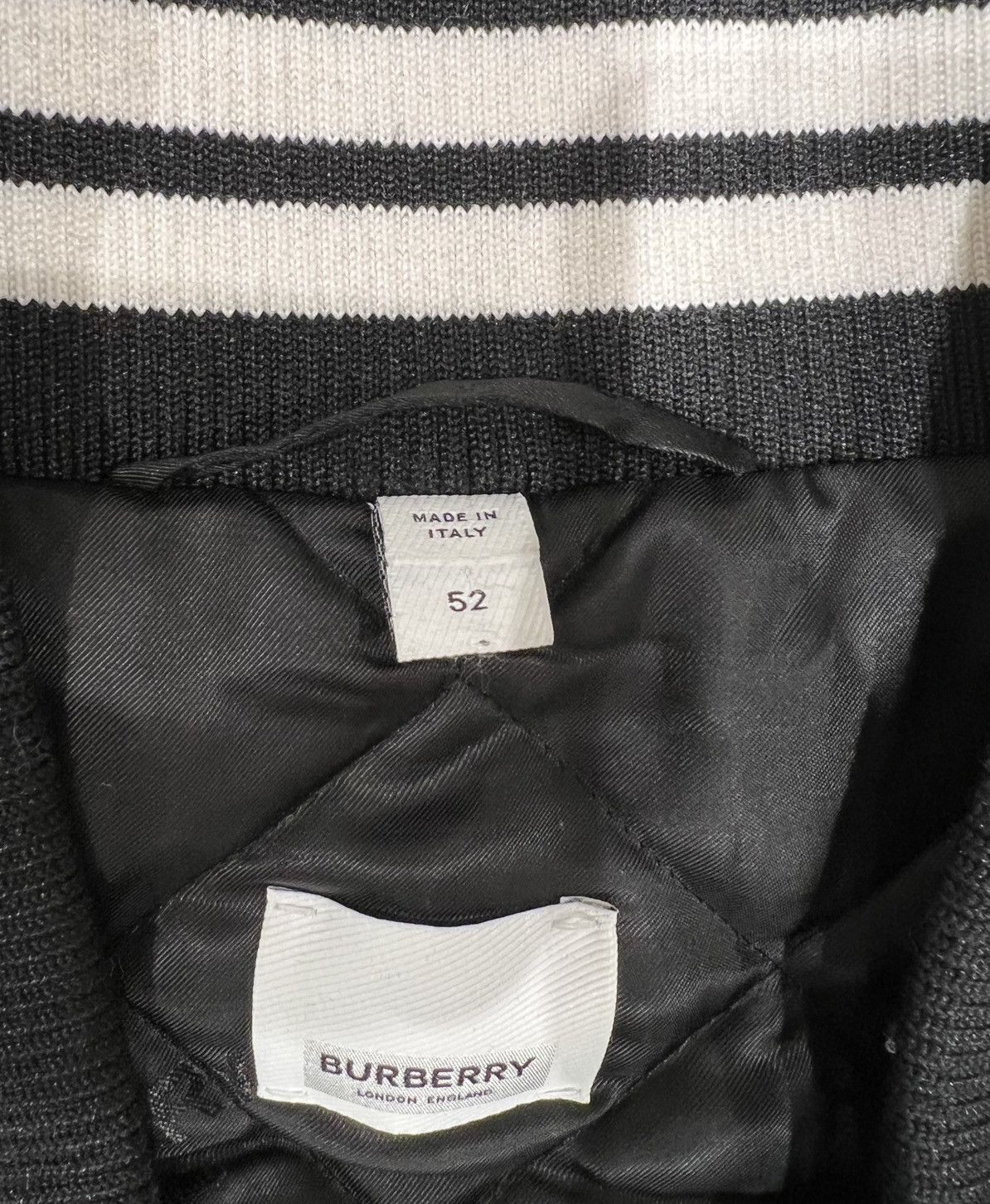 Burberry Burberry Jersey Varsity Jacket Size US L / EU 52-54 / 3 - 4 Thumbnail