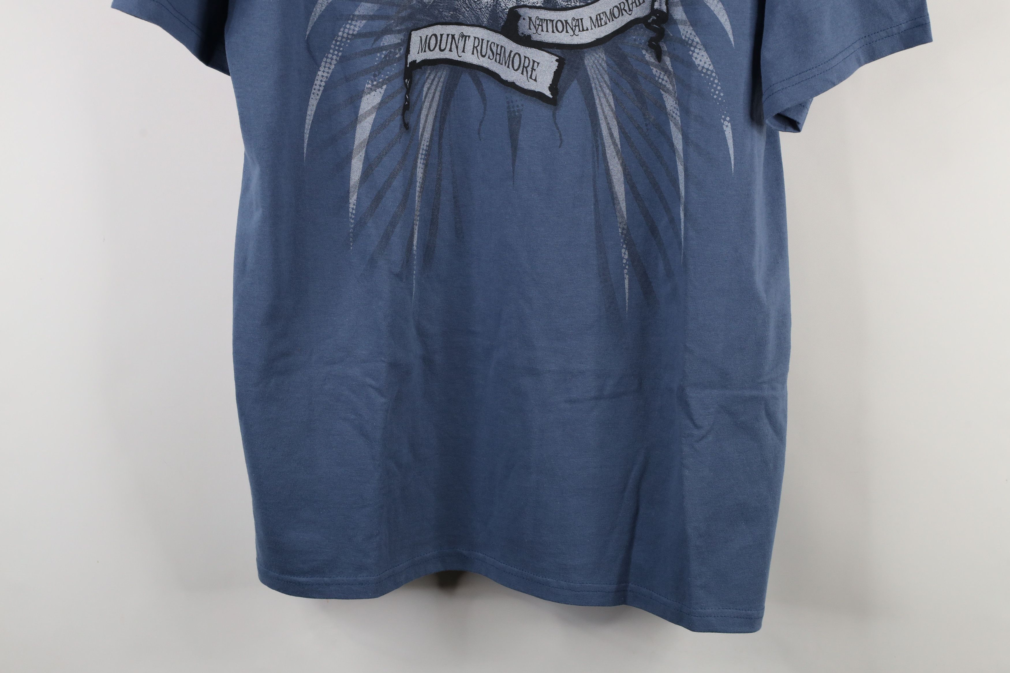 Vintage Vintage Streetwear Sunburst Rushmore Memorial T-Shirt Blue Size US XL / EU 56 / 4 - 3 Thumbnail