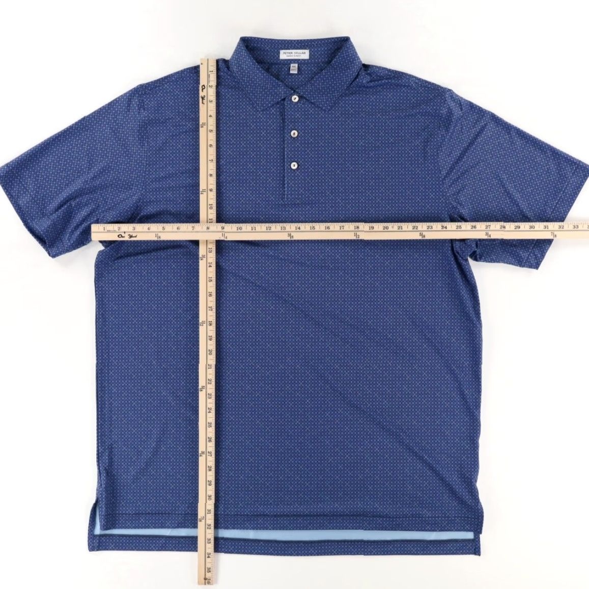 Peter Millar Peter Millar Castellina Performance Jersey Stretch Polo Shirt Navy Men's 2XL Shirt Polo Shirt Men Navy 2XL Castellina Performance Jersey Peter Millar Size US XXL / EU 58 / 5 - 3 Thumbnail