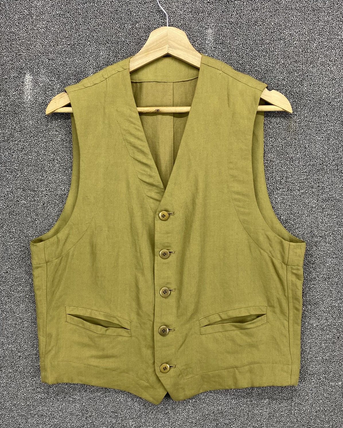 Comme Ca Ism × Japanese Brand Vintage Ca Du Mode Men Casual Army Vest Size US M / EU 48-50 / 2 - 1 Thumbnail