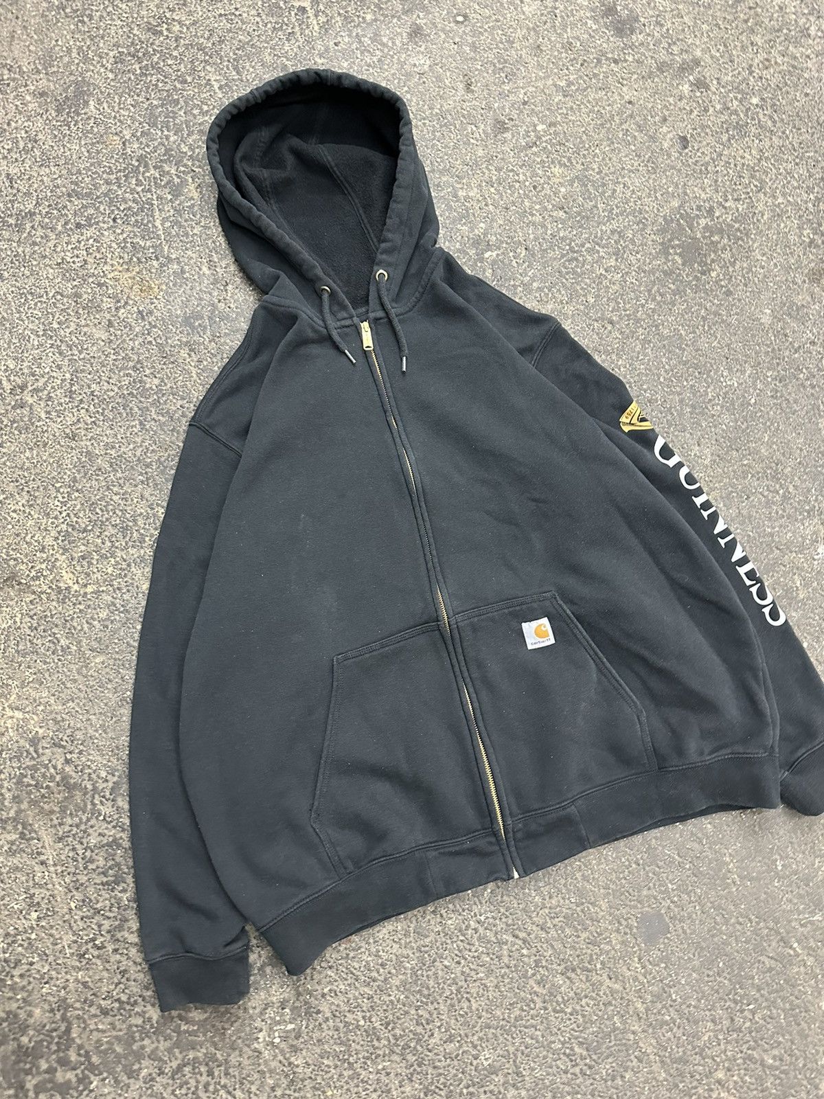 Carhartt Streetwear Vintage Y2K carhartt Guinness beer hoodie Grailed