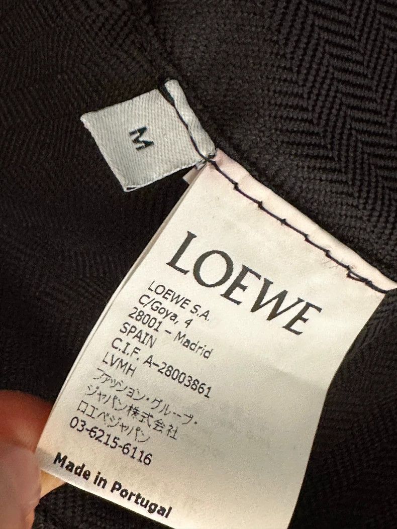 Loewe LOEWE sizeM A small sheepskin fisherman's hat with a zipper Size ONE SIZE - 4 Thumbnail