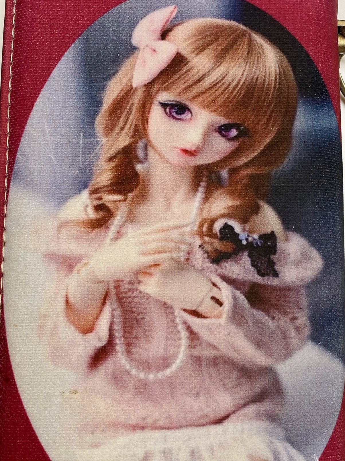 Angel Blue 2000s Fantasy Baby Girl Wallet Imported From Japan Size ONE SIZE - 6 Thumbnail