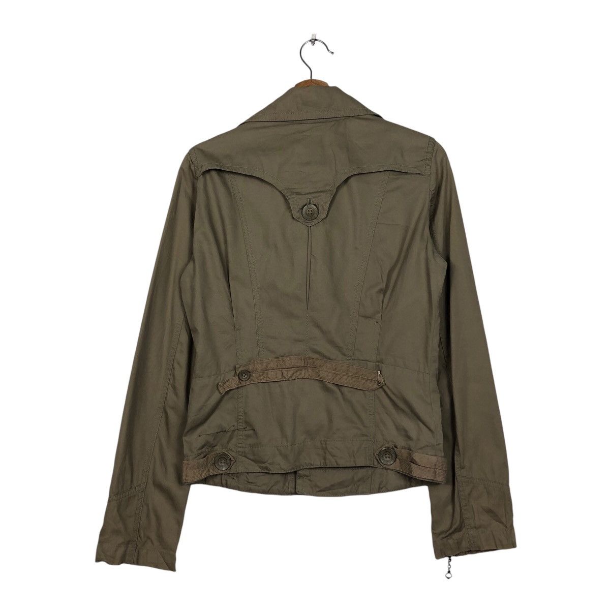 Diesel 📌Vintage Cropped Biker Jacket Diesel Size US S / EU 44-46 / 1 - 9 Thumbnail