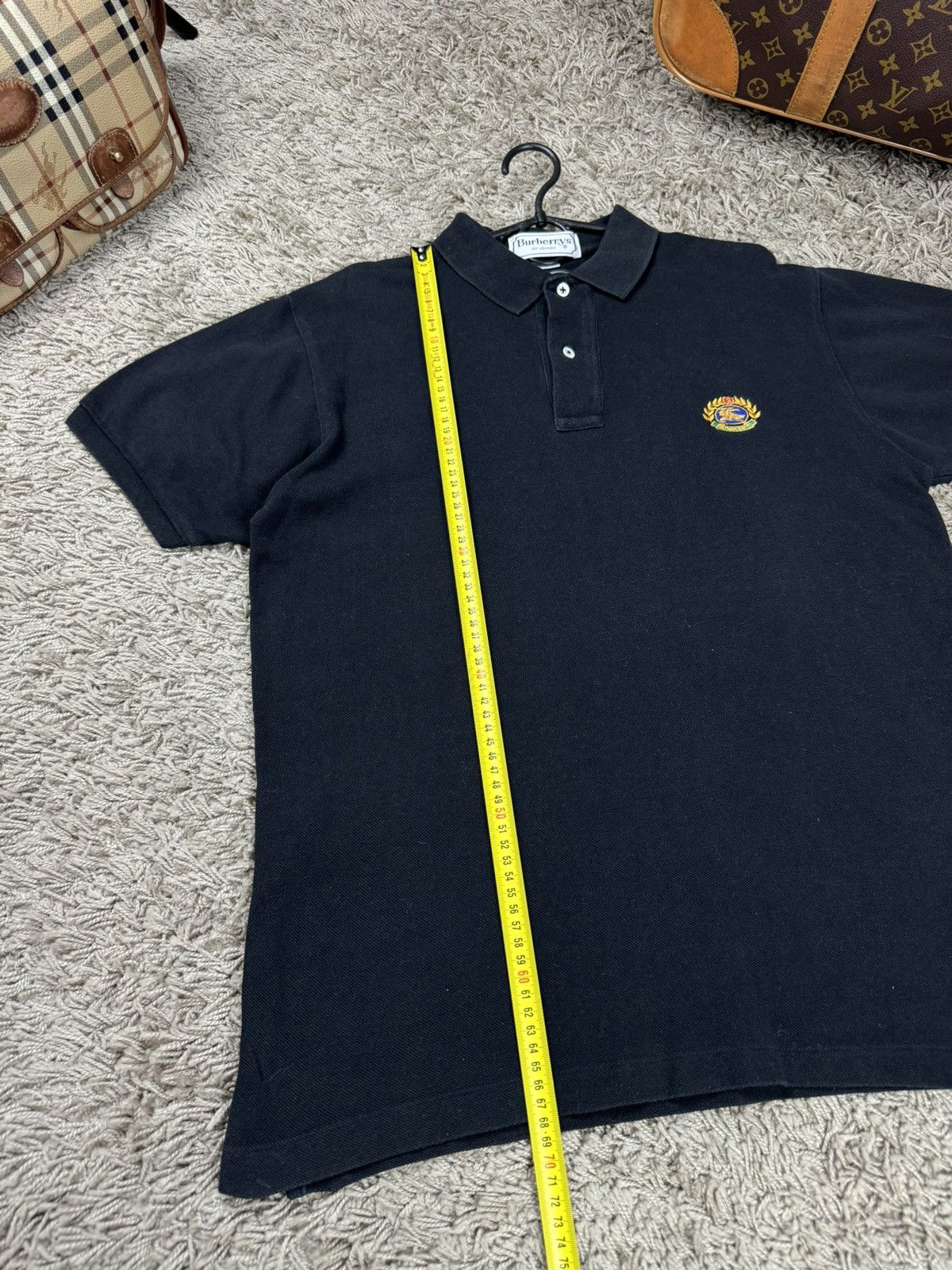 Burberry × Vintage Vintage polo t shirt Burberry original luxury casual item Size US L / EU 52-54 / 3 - 4 Thumbnail