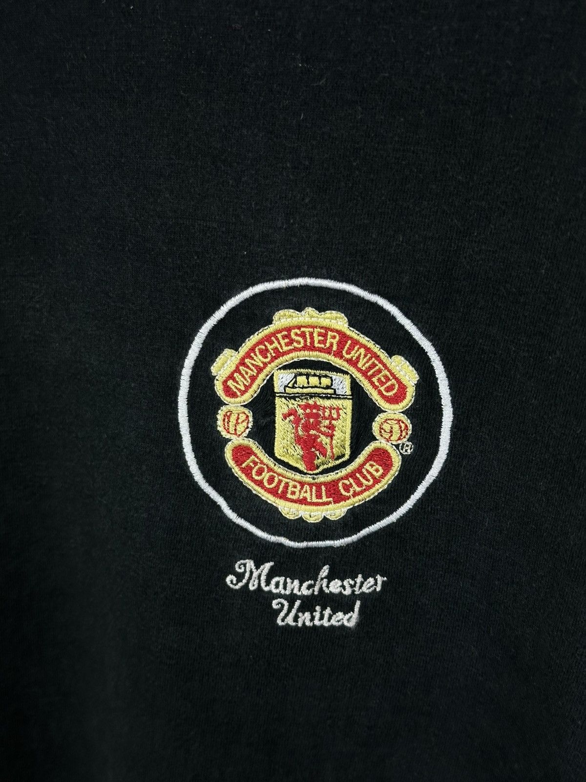 Vintage Vintage Manchester United Football Tee 90s Centre Logo Faded Size US L / EU 52-54 / 3 - 5 Thumbnail