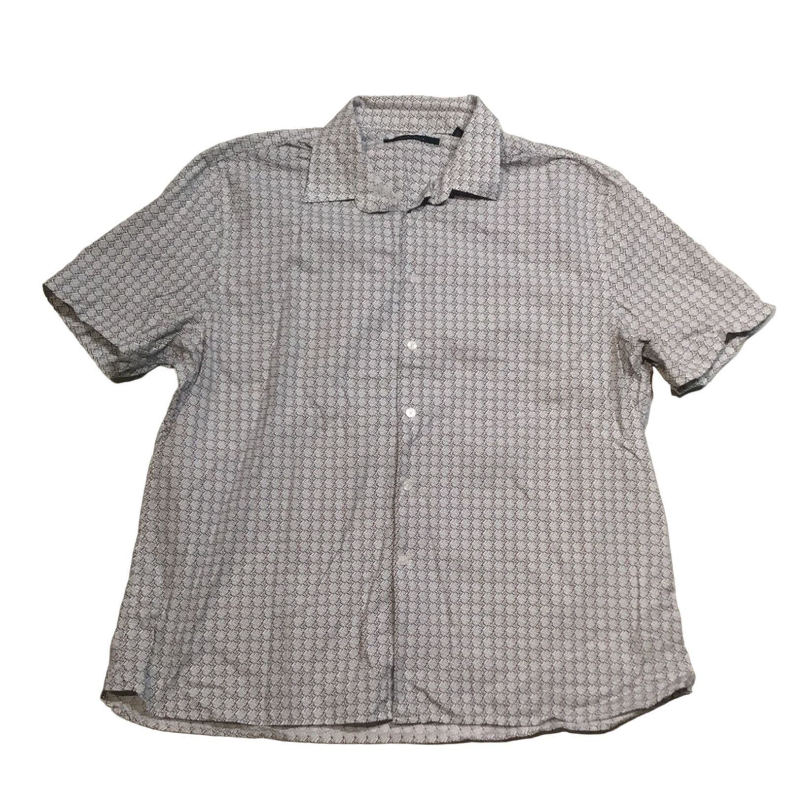 Perry Ellis Perry Ellis Button Down Shirt Size US XXL / EU 58 / 5 - 2 Thumbnail