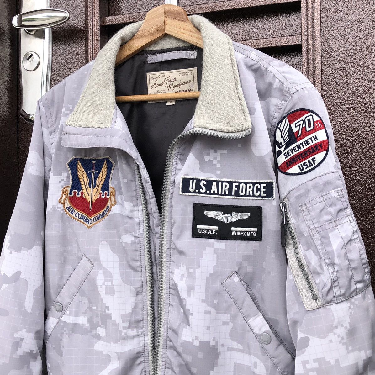 Avirex Avirex USAF Ma-1 Camo Bomber Jacket Size US M / EU 48-50 / 2 - 4 Thumbnail