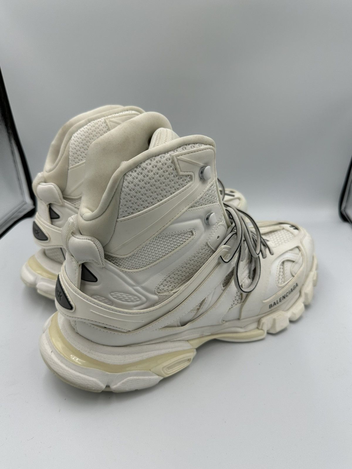 Balenciaga Balenciaga TRACK HIGH TOP SNEAKERS Size US 12.5 / EU 45-46 - 9 Thumbnail