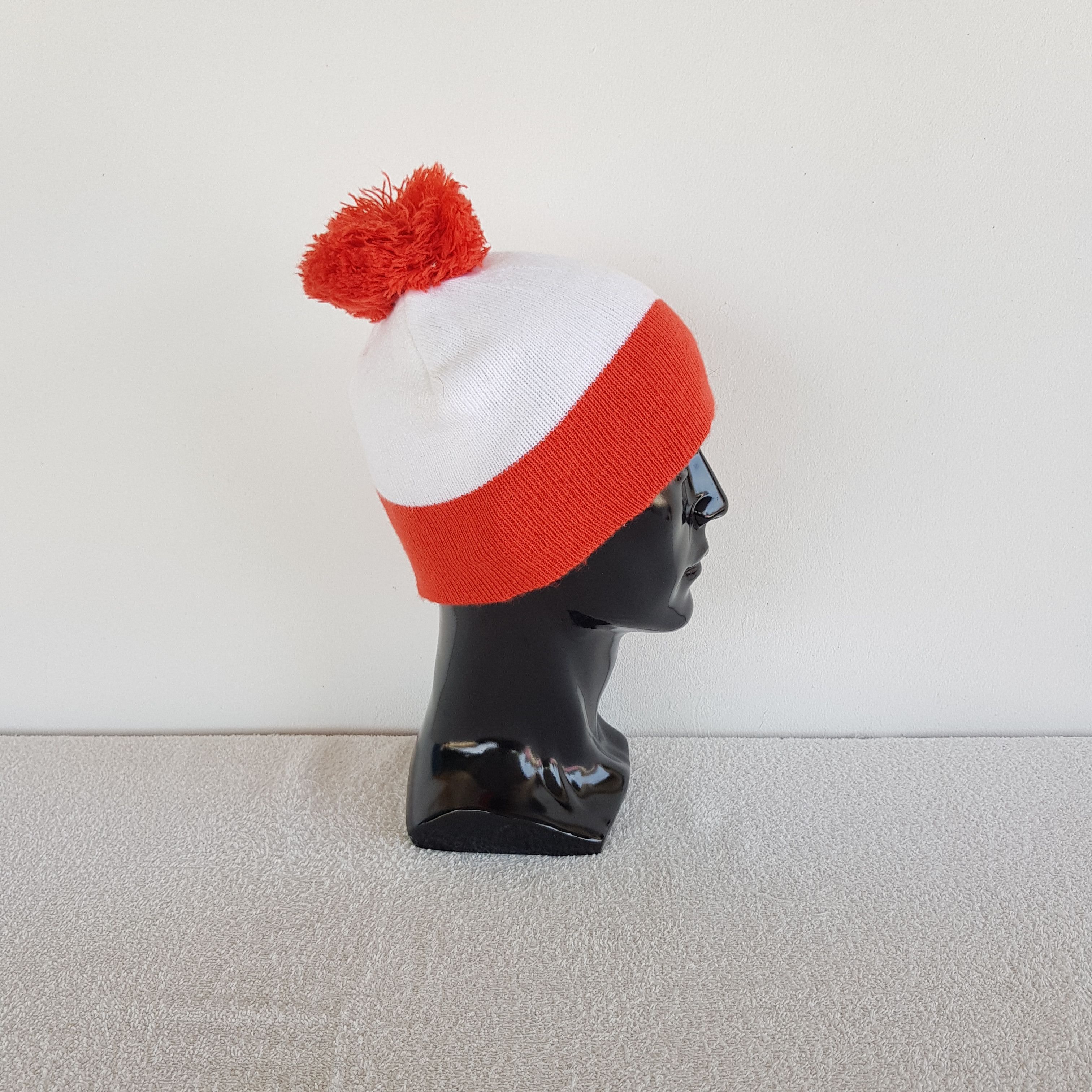 Other Vintage Wheres Wally Beanie 90s Movie Cartoon Snow Caps Hats Size ONE SIZE - 3 Thumbnail