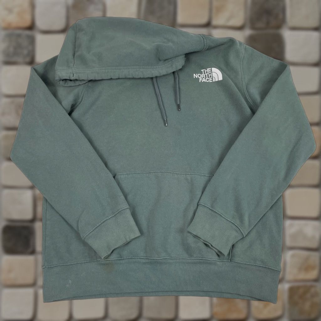 The North Face The North Face Hoodie Mens Medium Green Pullover Lined Hooded Pockets Outdoor 2000s Fall Winter Mens Size US M / EU 48-50 / 2 - 1 Thumbnail