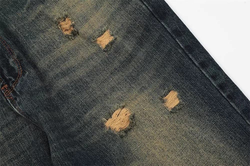 Japanese Brand American distressed washed high street ripped bootcut jeans Size US 32 / EU 48 - 6 Thumbnail