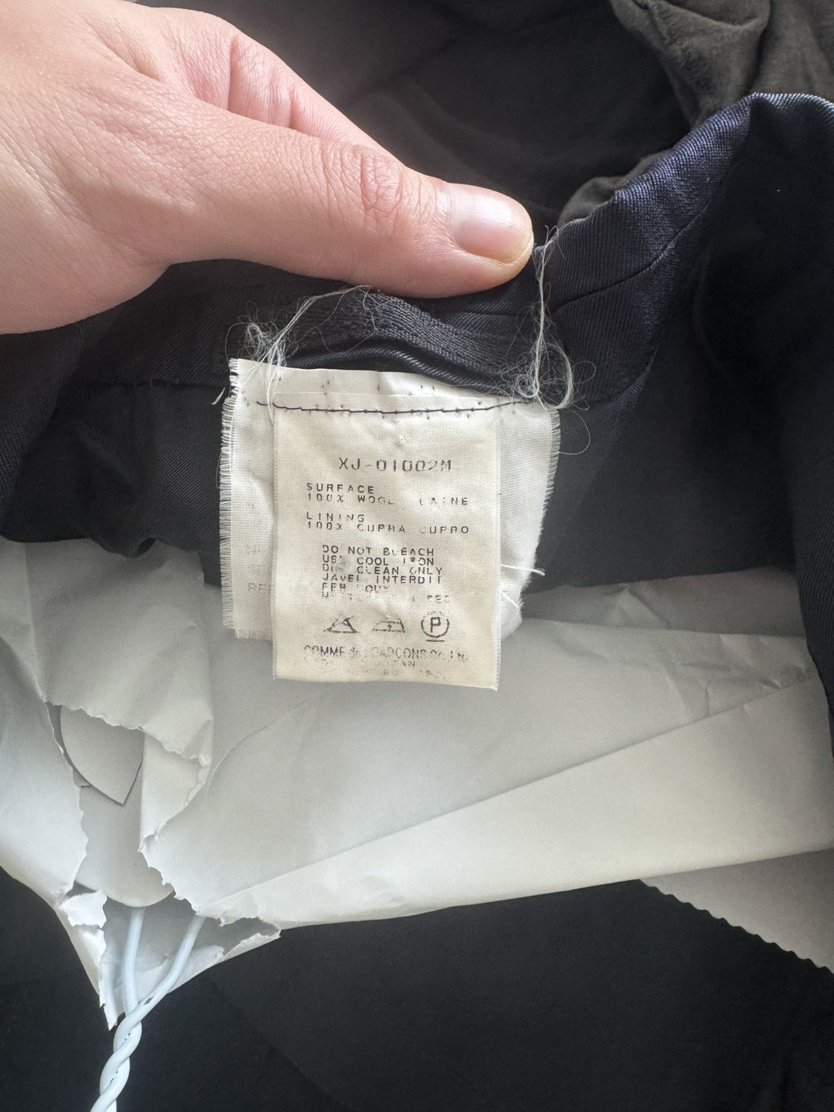 Comme des Garcons Homme Plus Comme des Garçons Homme Plus Blazer AD1997 Size 48R - 5 Thumbnail
