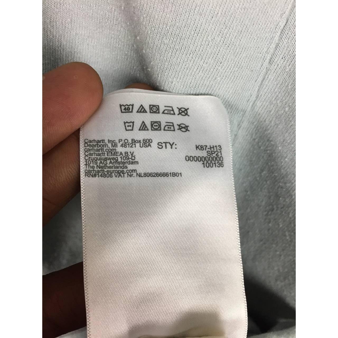 Carhartt × Vintage Vtg Carhartt Workwear Pocket Loose Fit Tee Size US L / EU 52-54 / 3 - 14 Thumbnail