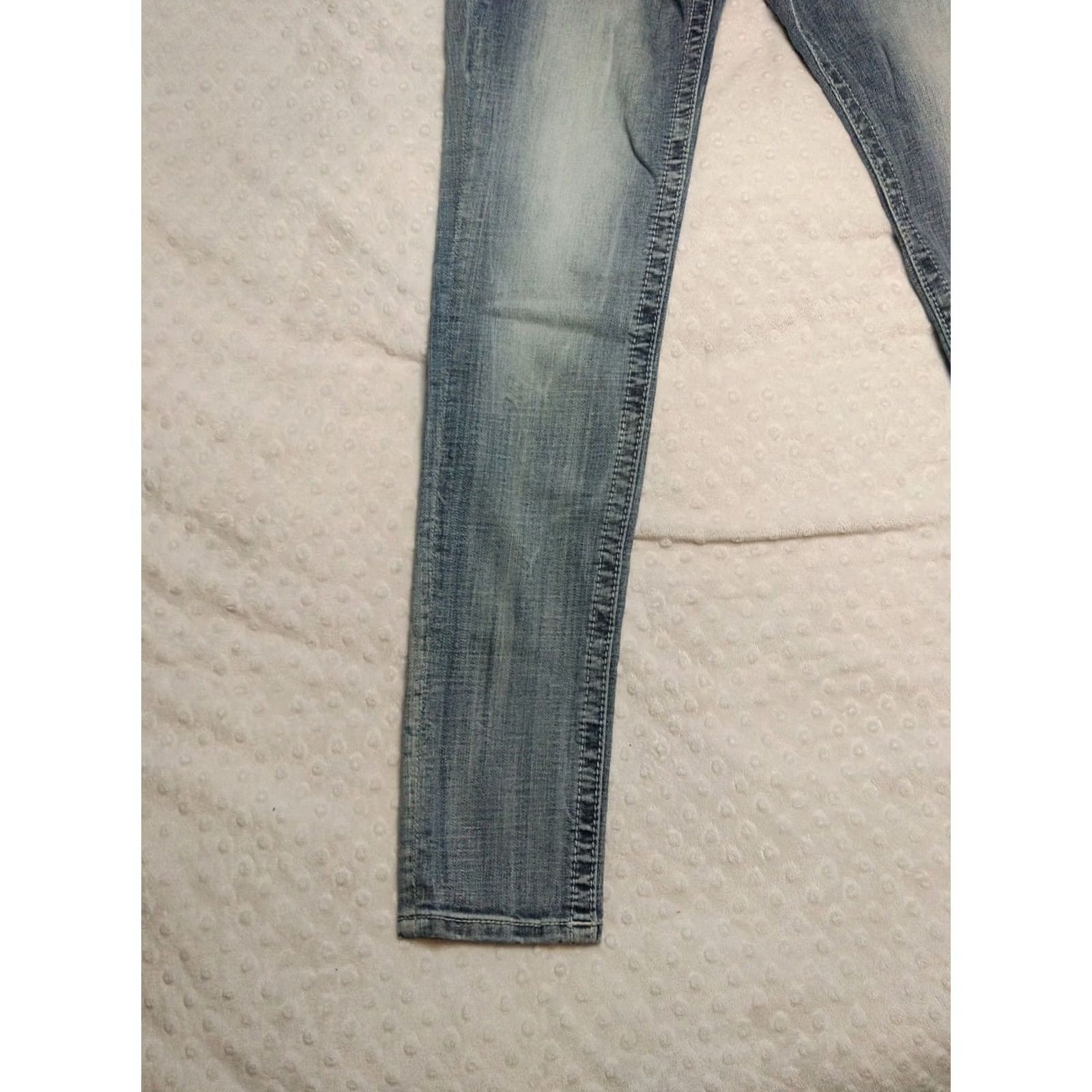 Miss Me Miss Me Jeans Skinny Blue Medium Wash Denim Pants Women 28 30x31 Signature Rise 5-Pocket Denim Size 28" / US 6 / IT 42 - 3 Thumbnail