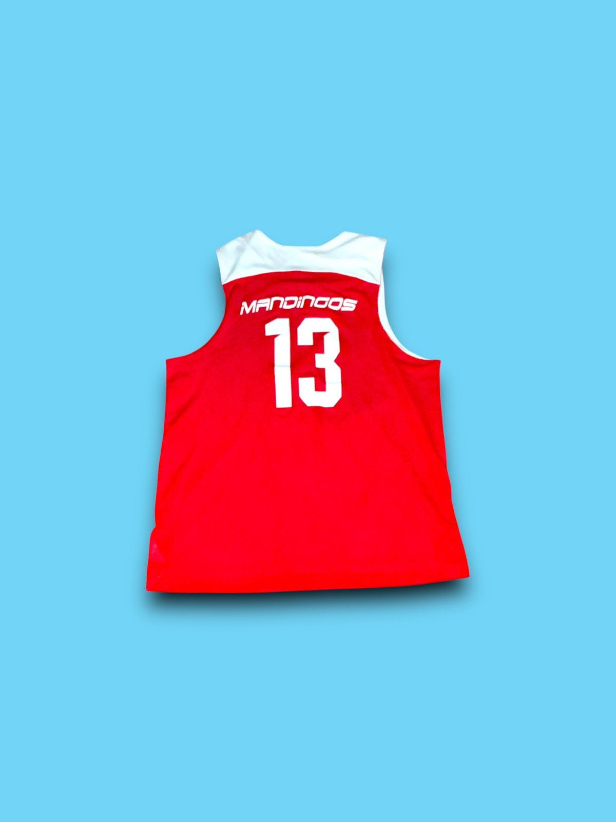 Jordan Brand Vintage Air Jordan Mandingos reversible tank top red large Size US L / EU 52-54 / 3 - 3 Thumbnail