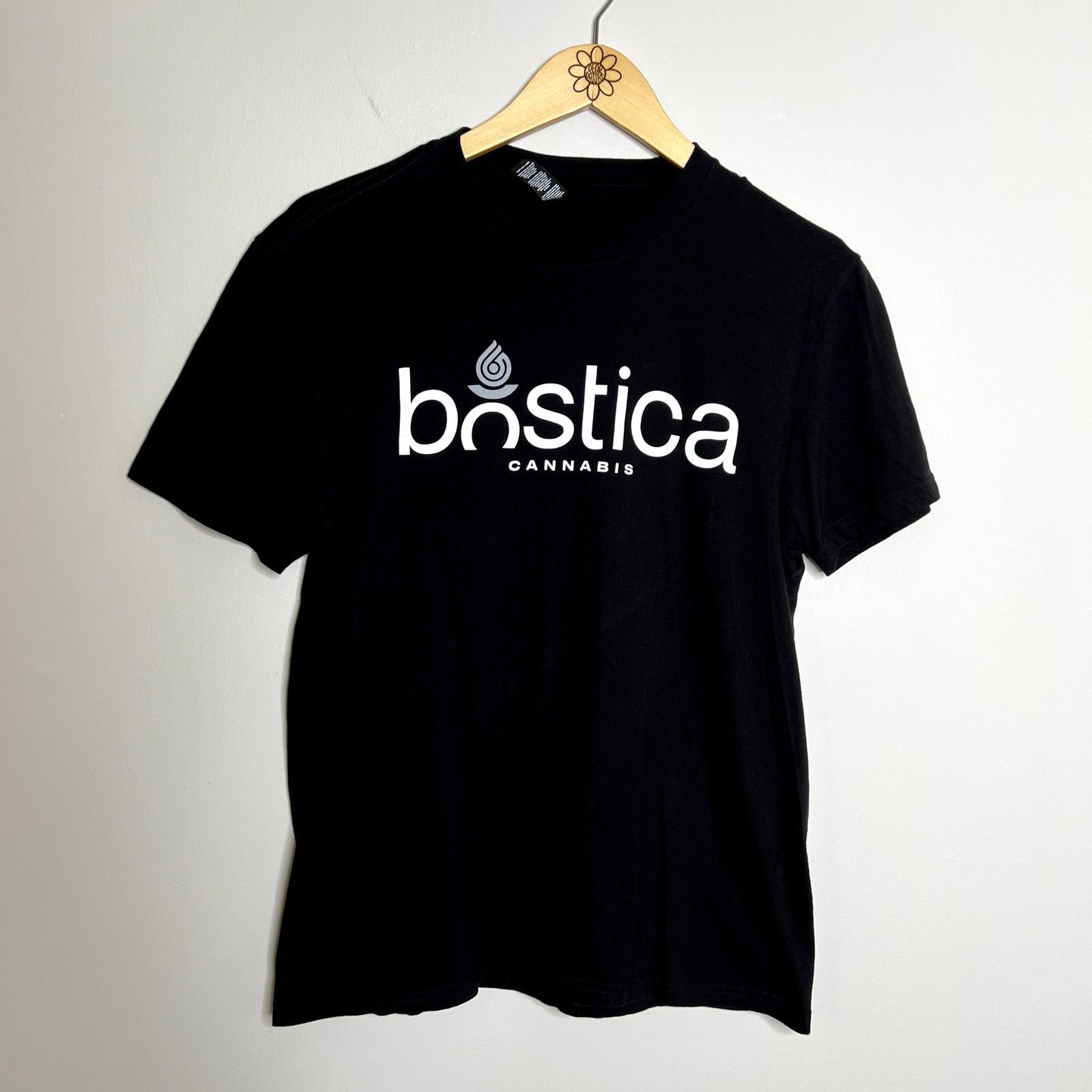 Other Bostica Cannabis Black Short Sleeve Shirt Size US S / EU 44-46 / 1 - 5 Thumbnail