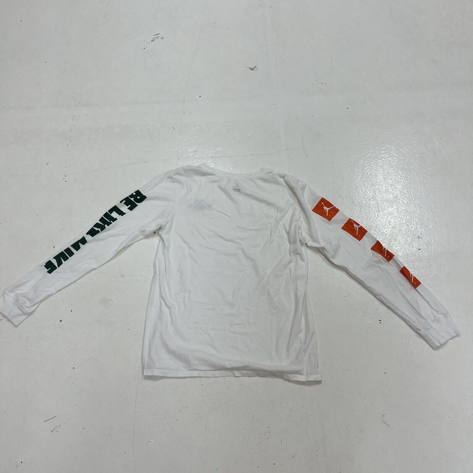 Gatorade x Jordan Be Like Mike Collab White Small LS T-Shirt